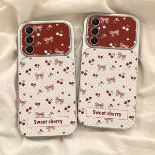 กระต่ายน่ารักเคส For Samsung A07 A17 A05 A36 A56 A06 A15 A56 A14 A25 A24 A32 A35 S26 S24 S25Ultra ฝุ่นนุ่มโทรศัพท์ปกหลัง