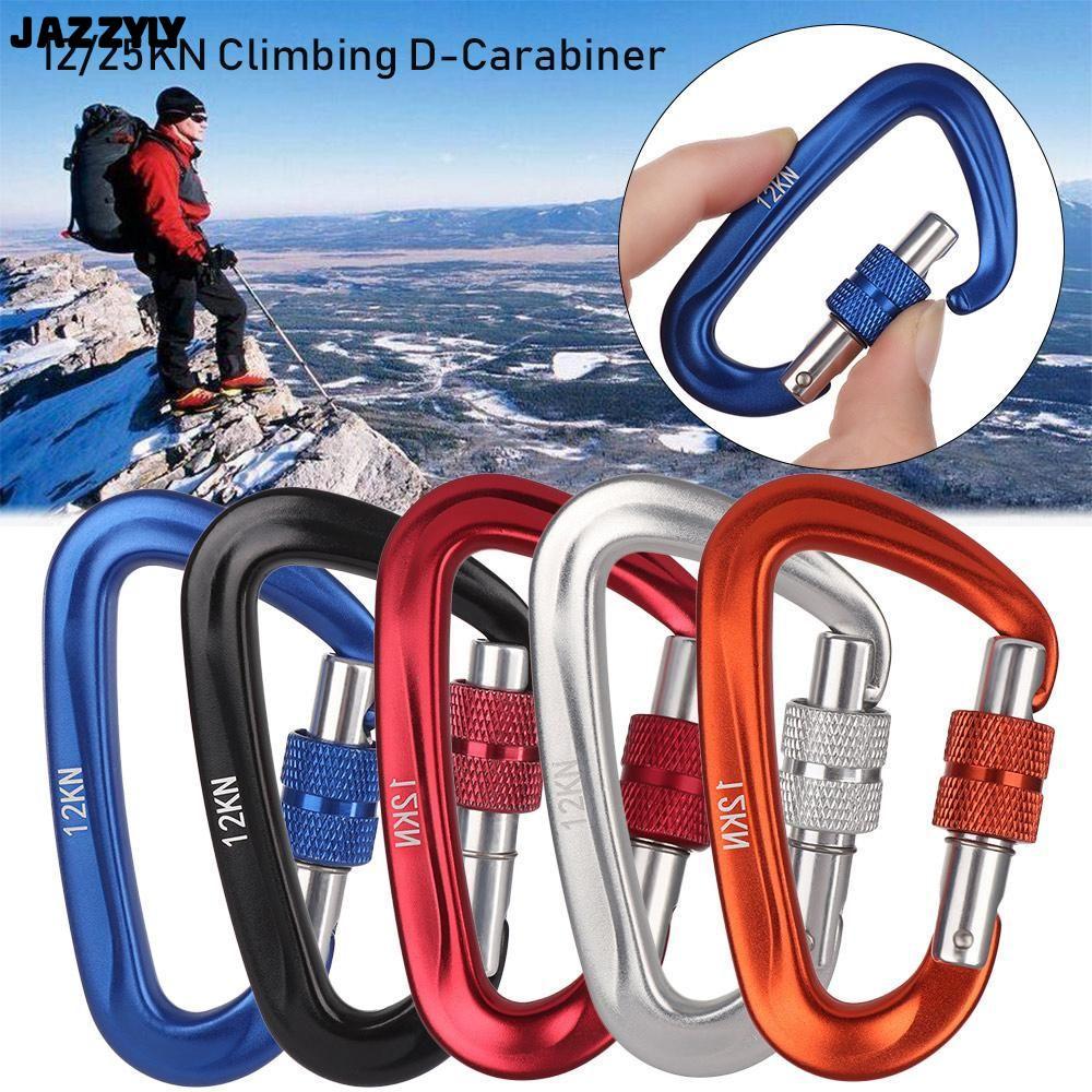จัดส่งรวดเร็วJAZZYLY Professional Carabiner D Shape Accessories Aluminium Security Master Lock
