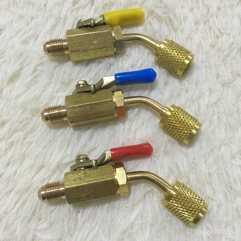 4sae เครื่องทําความเย็น r502r22f14sae ภายในรถเครื่องปรับอากาศ m1r12 ภายนอกบอลวาล์ว Joint Conversion 