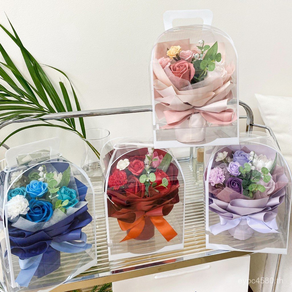 520ของขวัญวันเกิดช่อดอกไม้แฟนของขวัญฟรีสบู่ช่อกล่องของขวัญจําลองของขวัญวันวาเลนไทน์วันครู ง79z