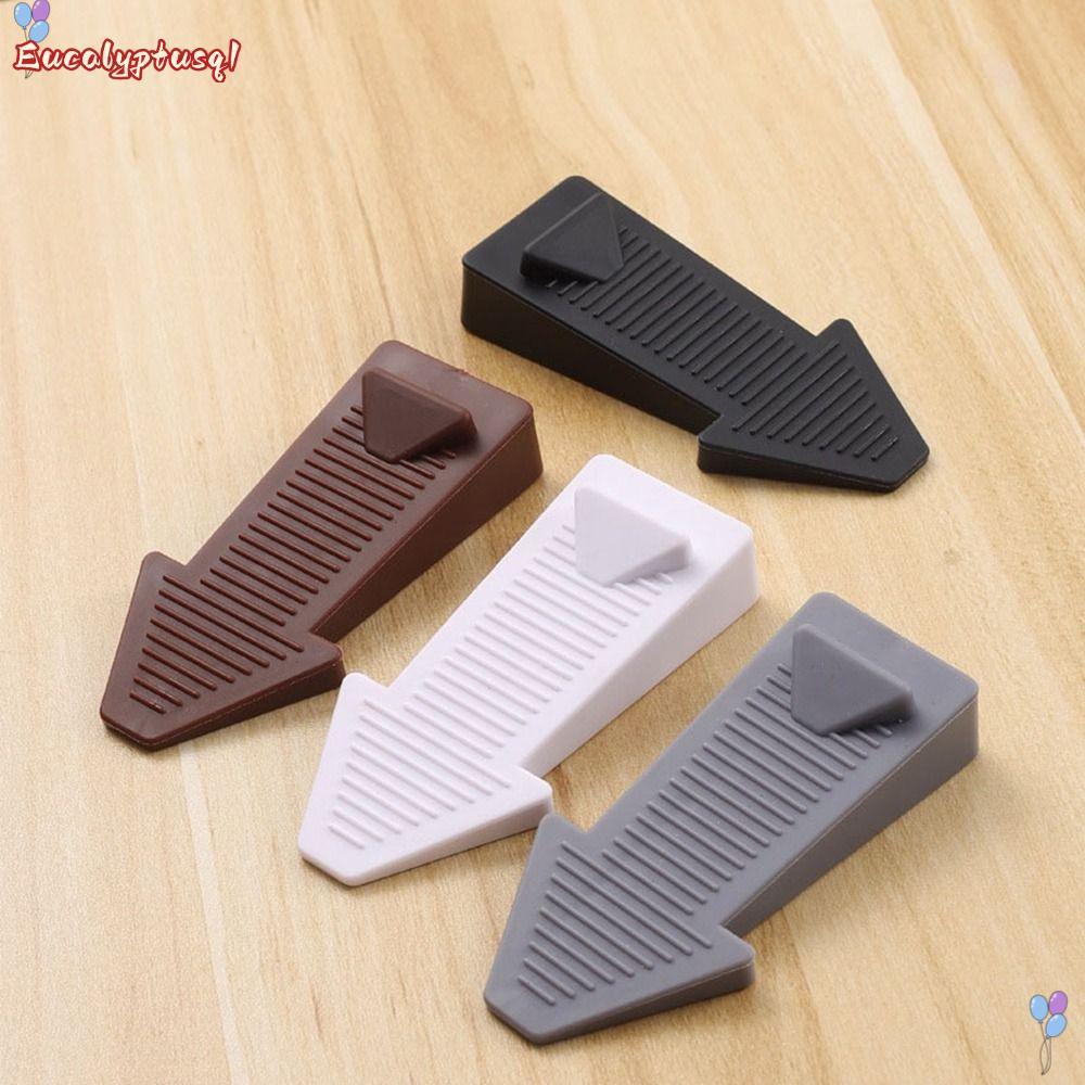 EUCALYPTUSQ1 กันชนประตู, Anti Collision Wall Protectors ที่ยึดพื้น, ซ่อนคงที่ Non-slip Doorstop Home