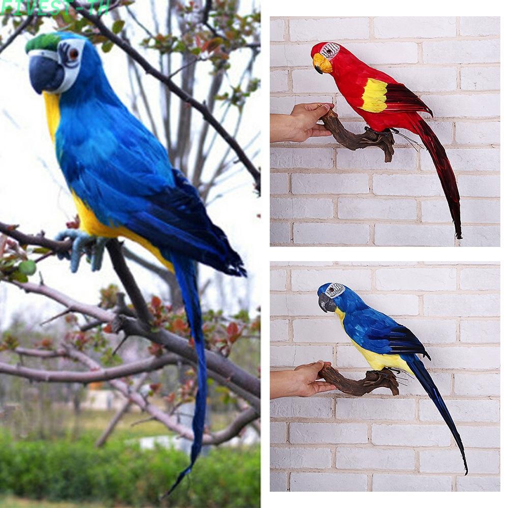 ⭐FIVESTARS⭐Stylish Artificial Parrot Shop window Simulation Christmas party Decor