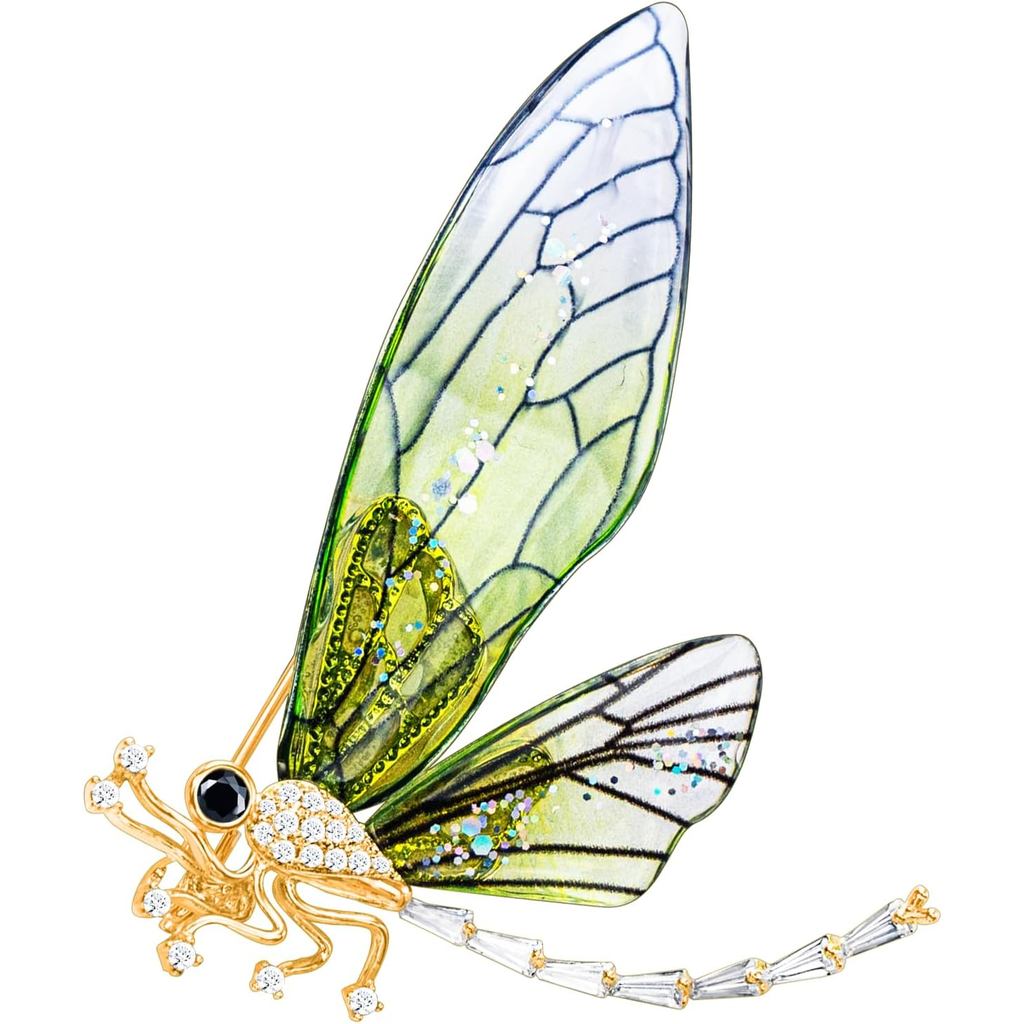 เข็มกลัดสําหรับผู้หญิง,Cubic Zirconia Dragonflyเข็มกลัด Pinsสําหรับผู้หญิง,Dragonfly Broach,Cubic Zi