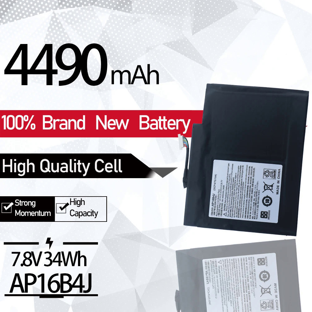 Laptop Battery AP16B4J For Acer Aspire Switch Alpha 12 SA5-271 Tablet PC SWITCH 5 SW512-52- ALPHA NT