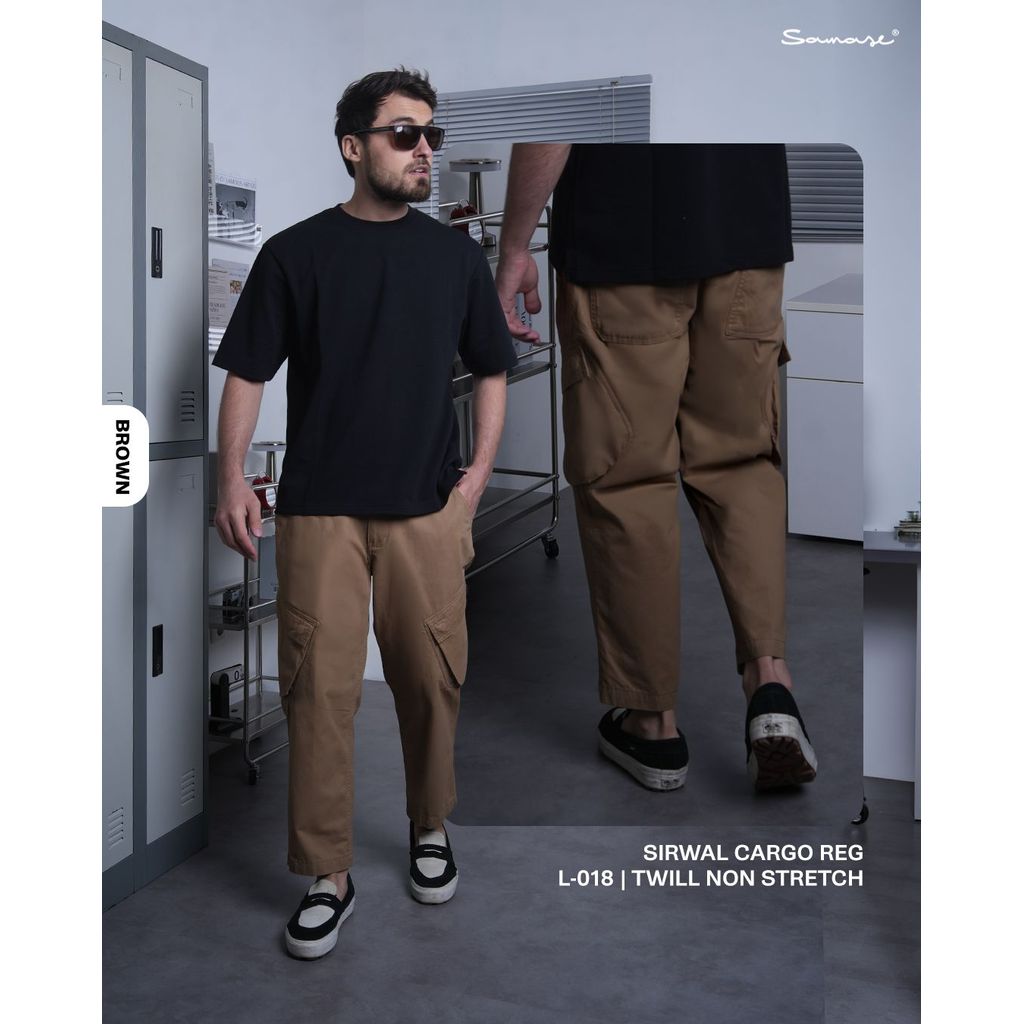 SAMASE Sirwal Cargo L018 Twill ไม่ยืด
