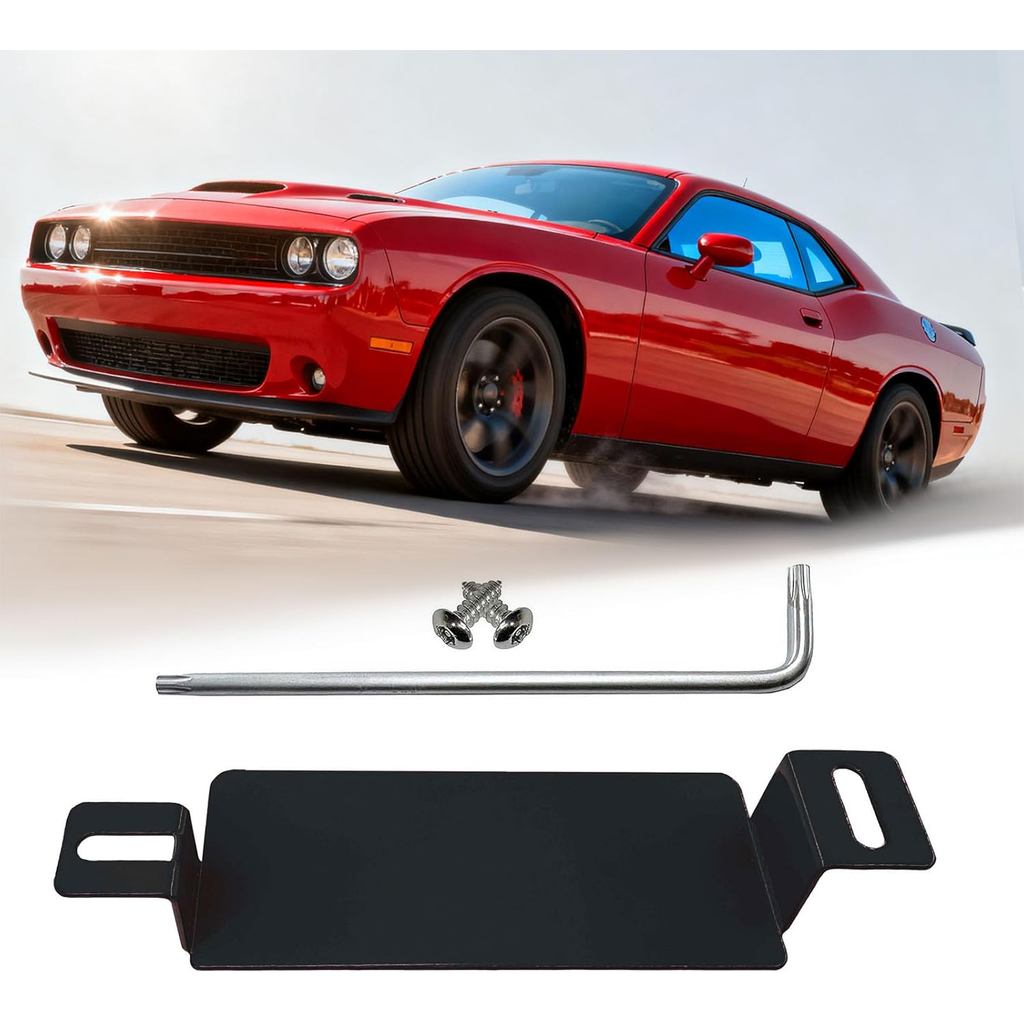อัพเกรดใหม่ฝาครอบกลางเหล็กกันขโมยรถยนต์ เหมาะสําหรับ 2015-2023 Dodge Challenger SRT Hellcat Redeye, 