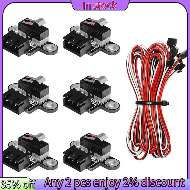 ในสต็อก-6PCS Mini Limit Switches พร้อม 1M 3 Pin สําหรับ 3018-PROVer/3018-MX3/3018-PROVer