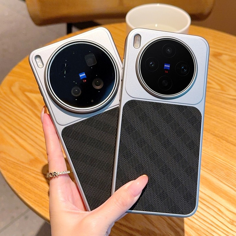 ใหม่สําหรับ VIVO X200 X300 Pro Mini/Ultra IQOO 15 X200s X300s ธุรกิจหรูหราเคสโทรศัพท์ Matte Anti Fall Skin Sensation ฝาครอบ