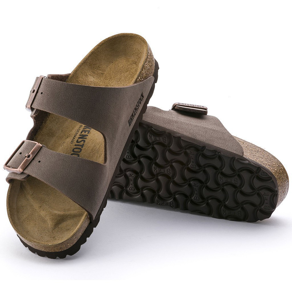 BIRKENSTOCK Boken Boken Lelaki Arizona Billco Frosted Mocha Flower br43