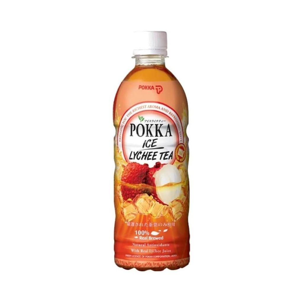 พอคคา ชาลิ้นจี่ (Pokka Ice Lychee Tea 500ml.)