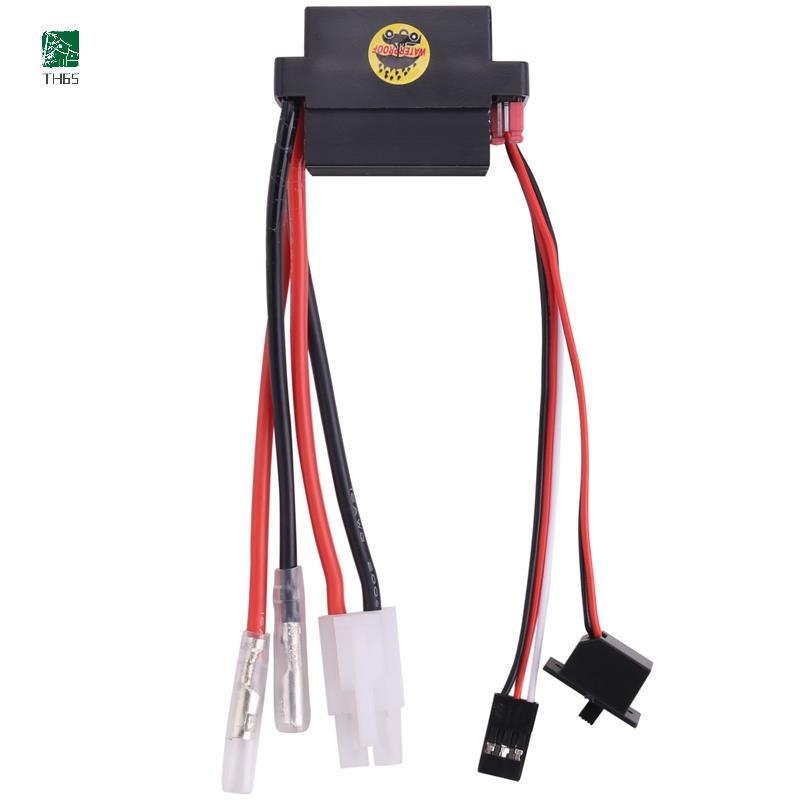 Rc ESC 320A 6-12V ตัวควบคุมความเร็ว ESC Brushed พร้อม 2A BEC สําหรับ RC เรือ U6L5