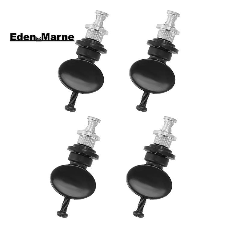 [Eden_Marner]หมุดปรับแต่ง 4 อันสําหรับอูคูเลเล่และเครื่องมือต่างๆอื่นๆ--สีดํา