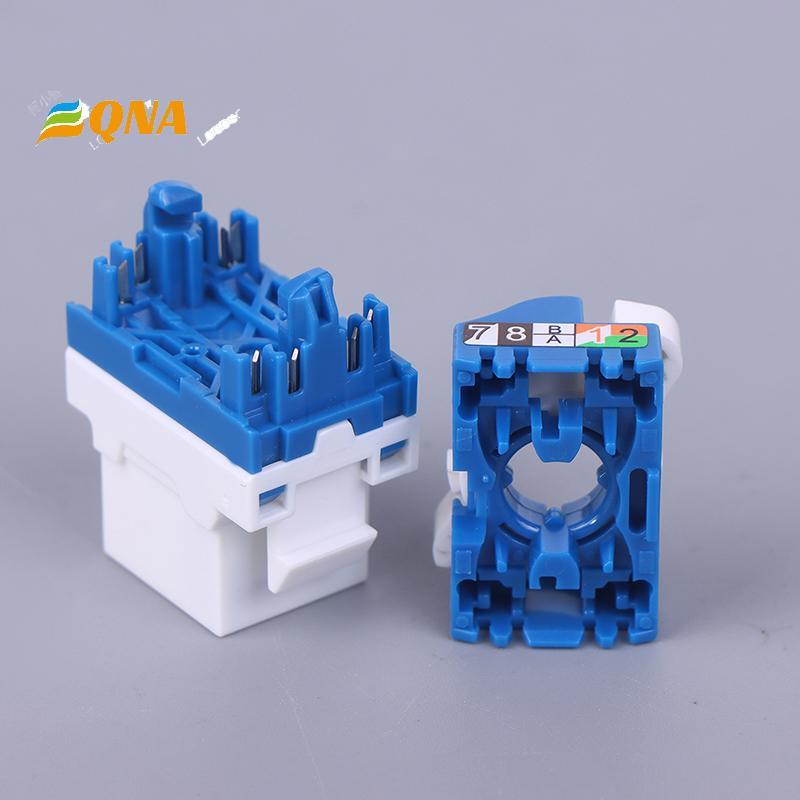 [QNA] Wirling Wire CAT6 RJ45 Toolless LAN ใส่โมดูลอีเธอร์เน็ต Keystone Ja Gigabit UTP เครื่องมือฟรี 