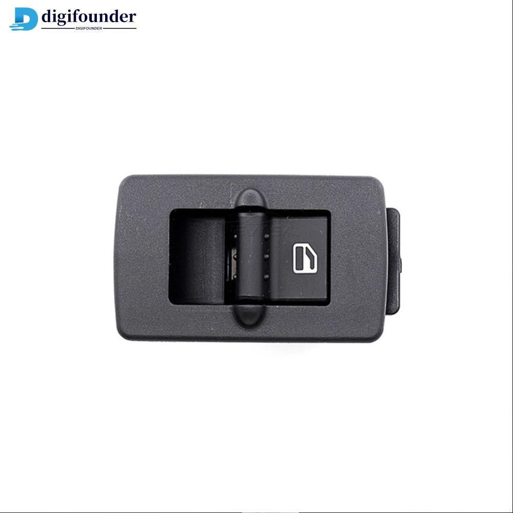 DIGIFOUNDER รถสวิทช์กระจกซ้ายขวาแผงควบคุมโดยตรง Plug & Play สําหรับ VW Beetle 1998-2010 1C0959855เอ,