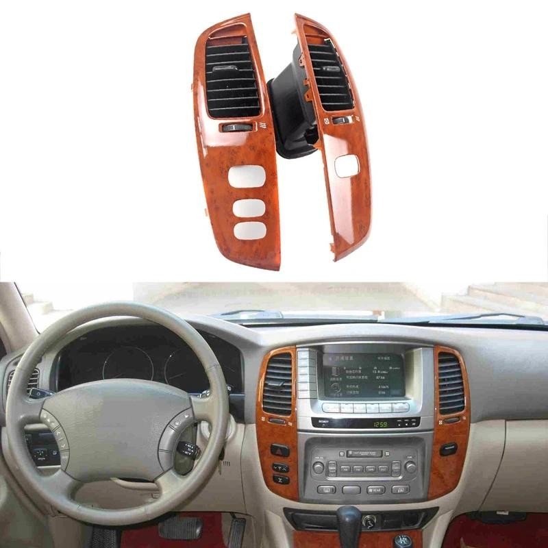LHD ภายในรถ Dashboard Air Vent แผงสําหรับ-Toyota Land Cruiser 100 LC100 FJ100 Ujz100 1997-2007