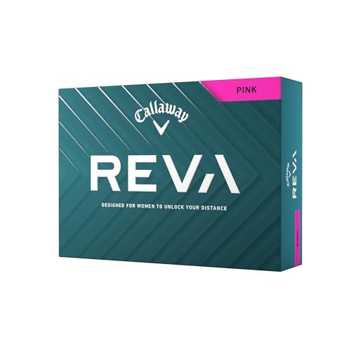 Callaway REVA 25 Golf Balls - 1 Dozen (12 Pack) - 2-Piece Structure - White