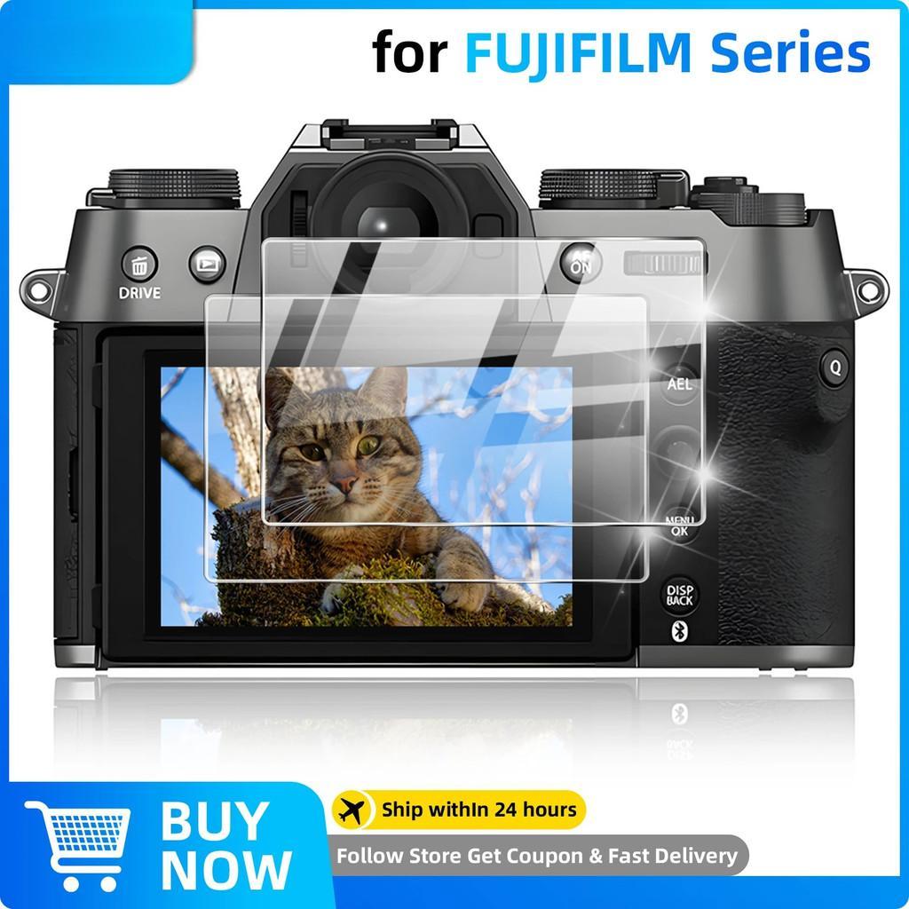 2PCS กระจกนิรภัยป้องกันหน้าจอกล้องสําหรับ Fujifilm XT50 XT3 XT5 XT4 X100VI X100V XS20 MINI EVO XHalf