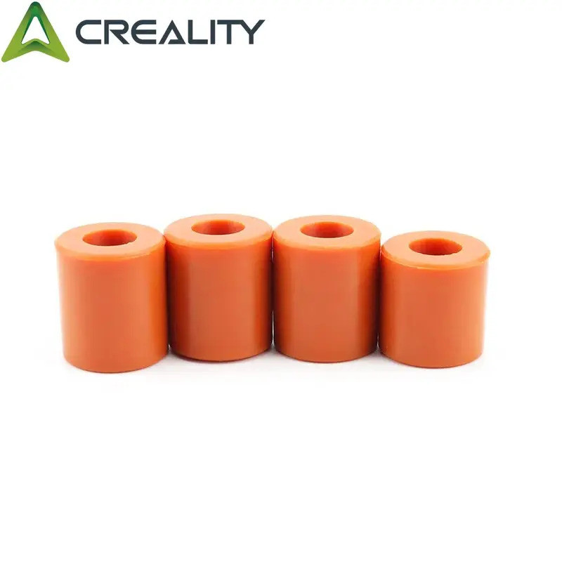 HB Creality 4 ชิ้นซิลิโคน Solid Bed Mounts สําหรับ FDM 3D เครื่องพิมพ์, Heatbed Leveling อะไหล่คอลัม