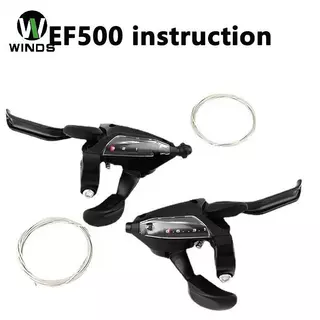 ODS จักรยานเสือภูเขา Derailleur Linkage Finger Shifter 21 แบบบูรณาการ 24 ความเร็ว 27 อลูมิเนียม OD