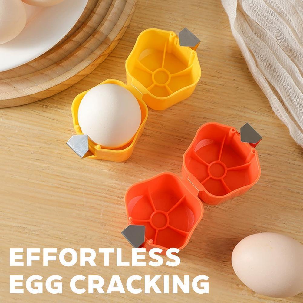 Egg Shell Opener Egg Cracker Separator Home Kitchen Baking Tool อุปกรณ์ครัวสําหรับทําอาหารง่าย O7k5
