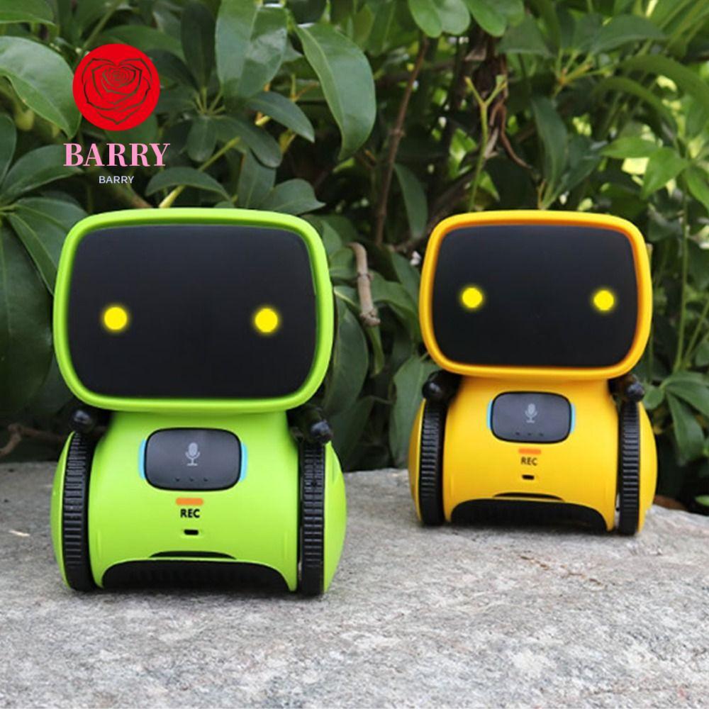 BARRY Emo Robot, Touch Control Voice Command Smart Robot, Interactive Toy Sing Function Sensor Techn
