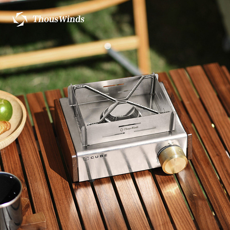Thous Winds KOVEA CUBE Cassette เตากระจกหน้ารถ Outdoor Thousand Winds 310S กระจกบังลมสแตนเลส