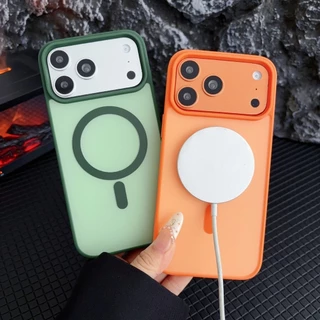 เคสแม่เหล็ก ไอโฟน Case iPhone 17 16 15 14 13 11 Pro Max Bir17 Pro 15 Plus 14 15 16 15ProMax 16e/17e วัสดุอะคริลิค