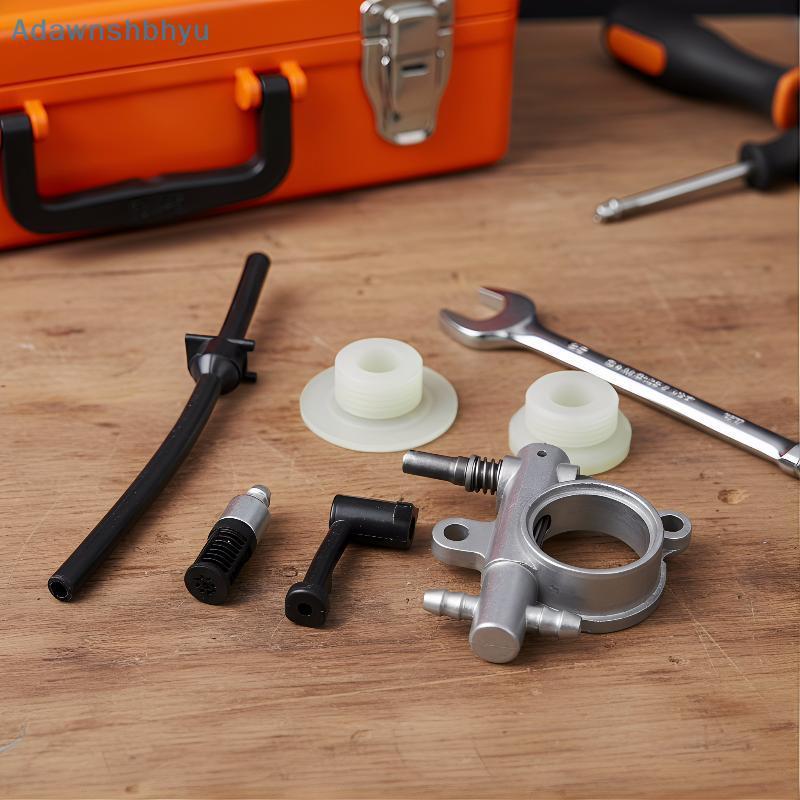 Adhyu 25CC 2500 Chainsaw Oil Pump Line Hose Kit พร้อมสกรู Endless แบบบูรณาการสําหรับ Sawmill Chainsaw Services Qui Replacement Solution TH