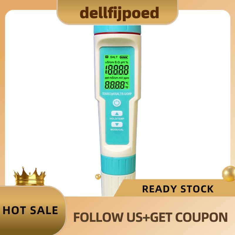 dellfijpoed7 in1 เครื่องทดสอบคุณภาพน้ํา Lab PH Meter เครื่องวัดค่า PH เครื่องวัด pH น้ําเครื่องทดสอบ