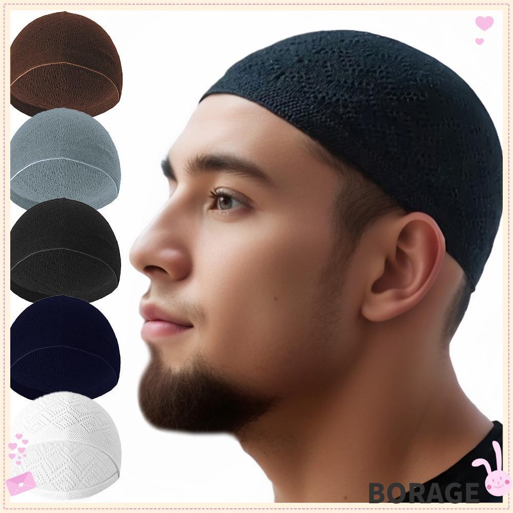 หมวกละหมาด โบราก ผู้ชาย, หมวกบีนนี่ถักระบายอากาศ, ตาข่ายสีทึบชาวยิวอินเดียหมวก