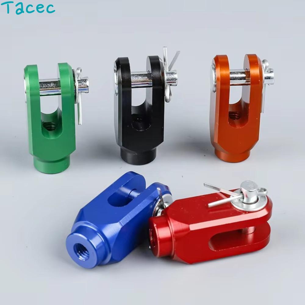 ANAMA ด้านหลังเบรค Rod Joint Clevis, CNC 6 มม./8 มม.อุปกรณ์เสริมรถจักรยานยนต์,อลูมิเนียมคุณภาพสูงน้ําหนักเบาทนทานอะไหล่เบรคสําหรับ CR125/250 CRF250/450