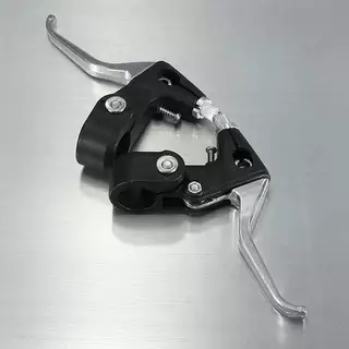 (the) 2 ชิ้นอลูมิเนียมอัลลอยด์จักรยานเสือภูเขาเบรคคันโยกจักรยานเบรค Caliper Handgrip เครื่องมืออุปกรณ์เสริมทั่วไปชิ้นส่วนจักรยาน (TH)