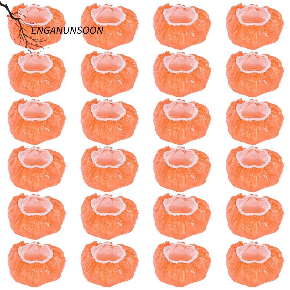ENGANUNSOON Fire Alarm Dust Cover, Elastic Thicken Smoke Detector, หยุดสัญญาณเตือนพลาสติกสีส้มสี Hom