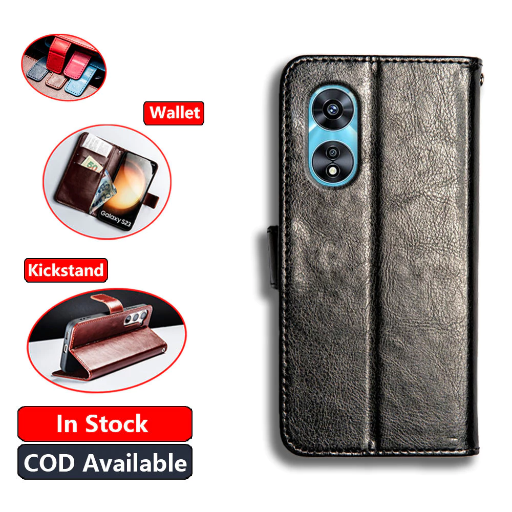 หนังคลาสสิกสําหรับOppo A97 5Gกระเป๋าสตางค์VINTAGE Folioกรณีพลิกโน้ตบุ๊คสไตล์ปิดแม่เหล็กKickstandช่องเสียบการ์ด