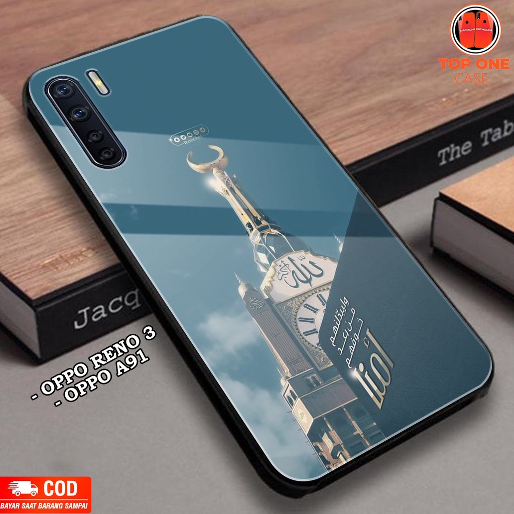 เคส HP OPPO RENO 3 / OPPO A91 - เคสโทรศัพท์ OPPO RENO 3 / OPPO A91 Top One Case [ISLAMIC MOTIF] OPPO