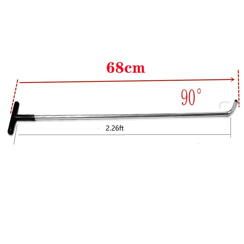 Head Bar Crowbar อะไหล่ซ่อม Top Dent เครื่องมือเปลี่ยน 12 M ซ่อมรถ Dent Dent Hook ด้าย OFFY