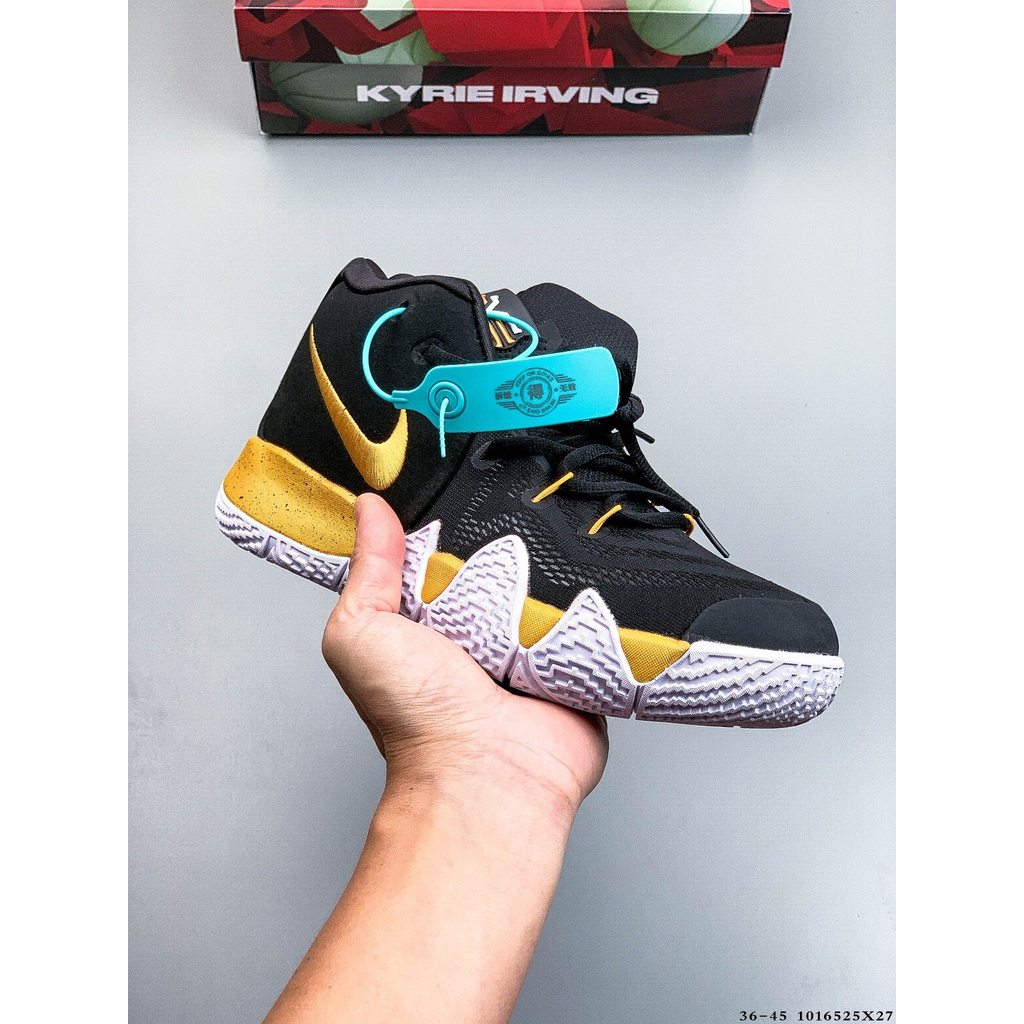 รองเท้าบาสเก็ตบอลต่อสู้ Nike Kyrie 4EpPractical คุณภาพสูง รองเท้าวิ่ง รองเท้ากีฬา