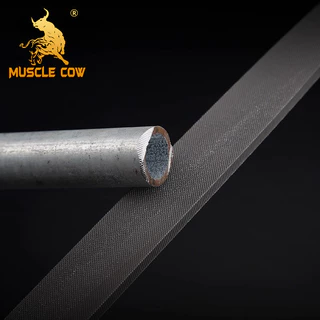 MUSCLE COW ตะไบเหล็กแรงสูง ชุดตะไบแบน ตะไบกลม ขนาด 4/8 นิ้ว ใช้ลับคมและขัดผิวได้ คุณภาพดี