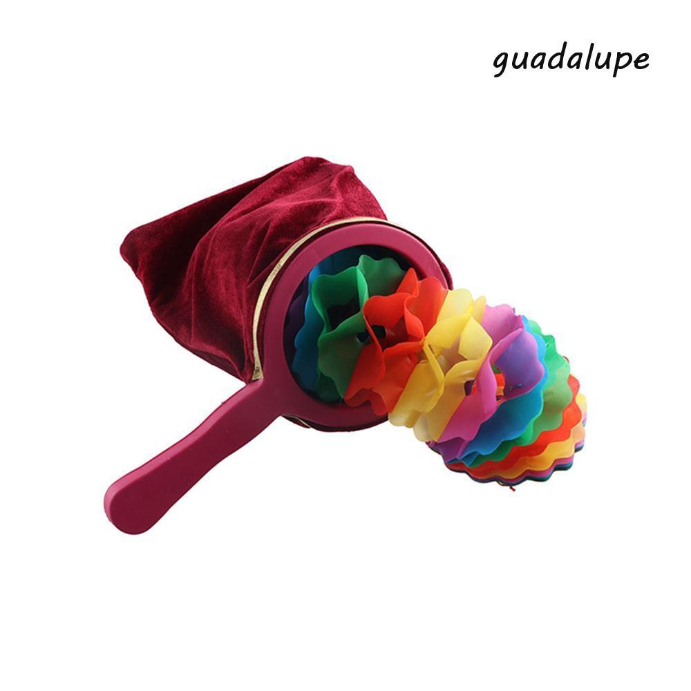 GUADALUPE Magic Bag Street Trick ของเล่นเด็ก Disappear Trick ของเล่น Magician อุปกรณ์เสริม Magic Tricks กระเป๋า