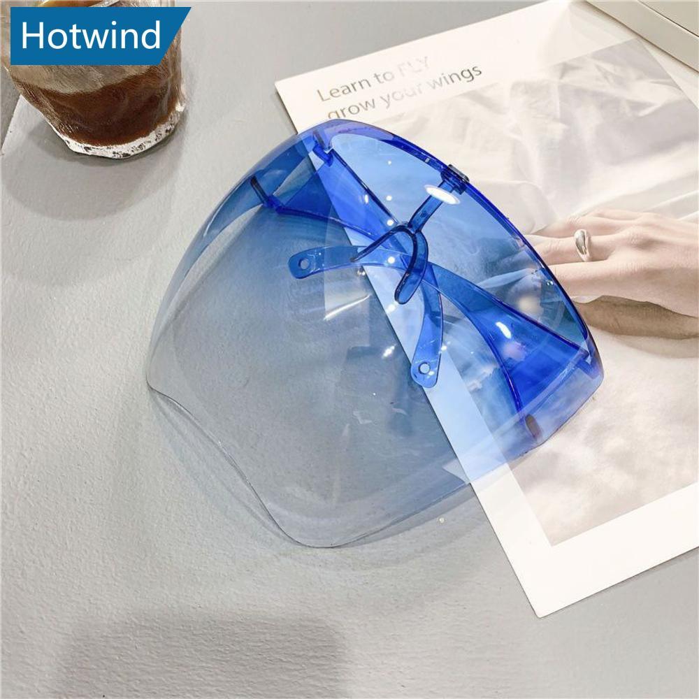 HW Windproof Anti Fog Full Face Shield กันฝุ่น Splash Proof ป้องกัน Face Cover Unisex Anti-Scratch F