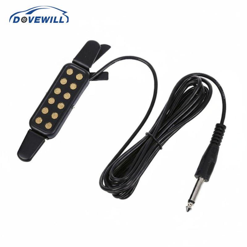 [Dovewill] กีต้าร์โปร่ง Soundhole Pickup ติดตั้งง่าย Resonance Pickup สําหรับนักดนตรีมืออาชีพและสตูด