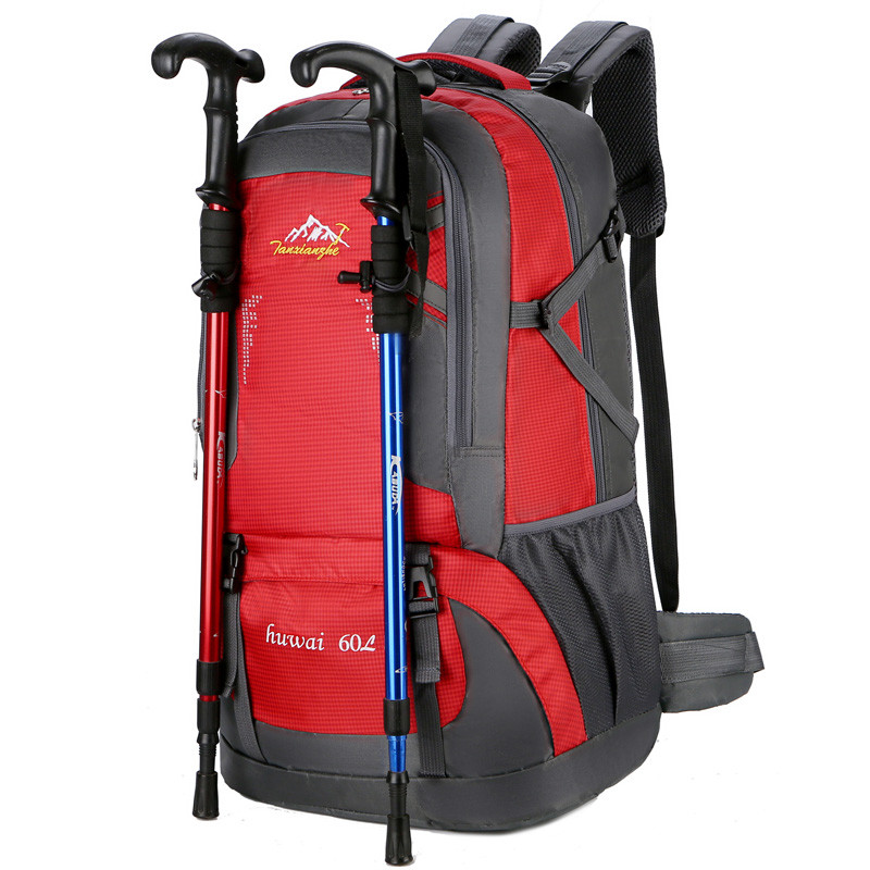 กระเป๋าเดินทาง Huwai 60 Lกับ40L กระเป๋าเป้สะพายหลัง ขนาด 60กับ40 ลิตร ใหญ่จุใจเหมาะสำหรับสวมใส่เดินทางเเละปีนเขา ของแท้