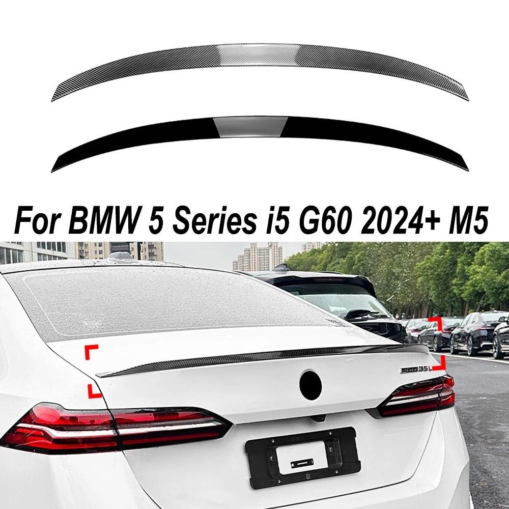 สําหรับ BMW 5 Series i5 G60 2024 + M5 ด้านหลัง Wing Trunk สปอยเลอร์ปีกหลังคา Auto Accessoriesauto ชิ