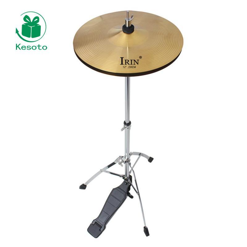 [Ehoyoxa] 12 Crash Hi-hat Cymbal Hand Cymbals Gong Set