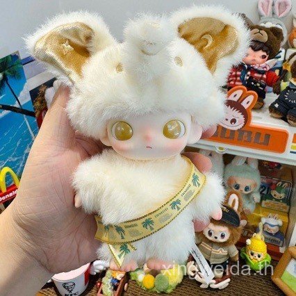Dimoo Thailand 50th Anniversary Limited Edition ตุ๊กตาไวนิล Little White Elephant การ์ดแขวน จี้ของเล