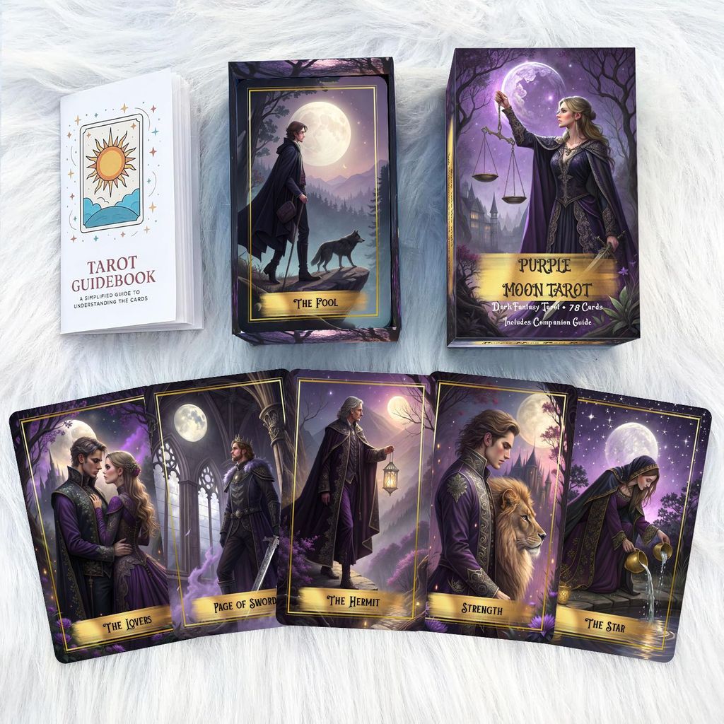 Tarot Tarot Magic Purple Moon Tarot