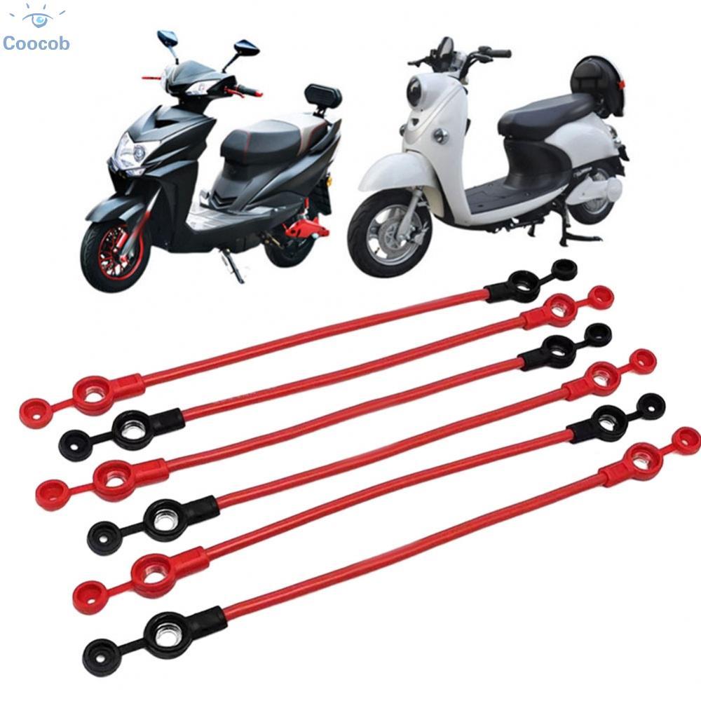 สายแบตเตอรี่รถจักรยานไฟฟ้า 6PCS 2.5 Square สีแดงสีส้ม 4 Square 6 Square 25 ซม.