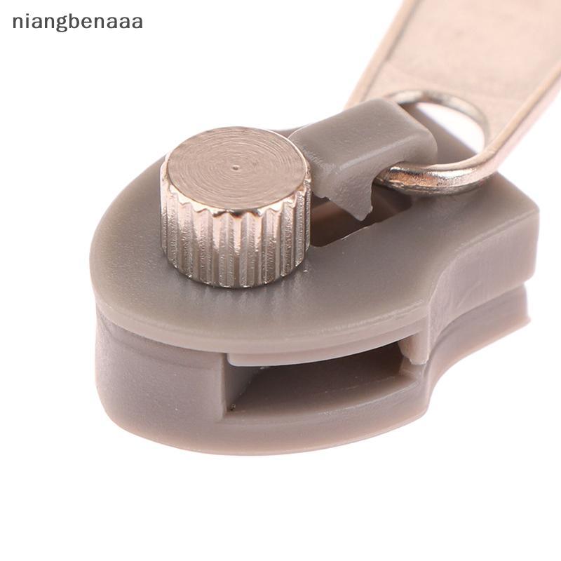 (niangbenaaa) Universal Fix หัวซิปที่ถอดออกได้ซิปทันทีซ่อมเปลี่ยน Bad Bule DIY หัวซิปอุปกรณ์เย็บผ้าใหม่