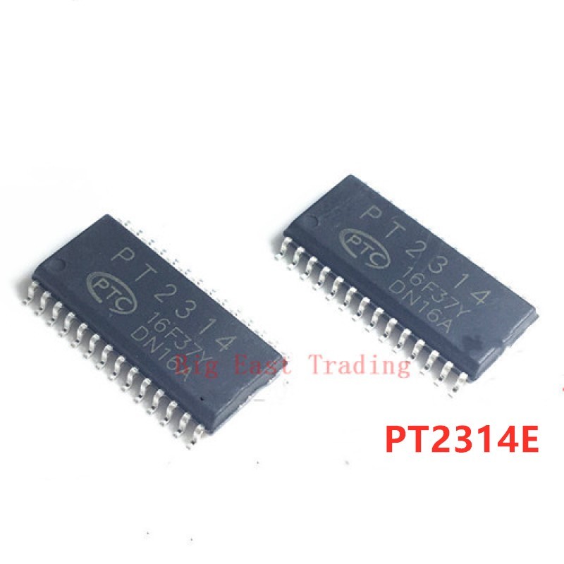 5pcs PT2314E SOP-28 PT2314 SOP 2314E SOP28 SMD เชื่อม,รับประกันคุณภาพ