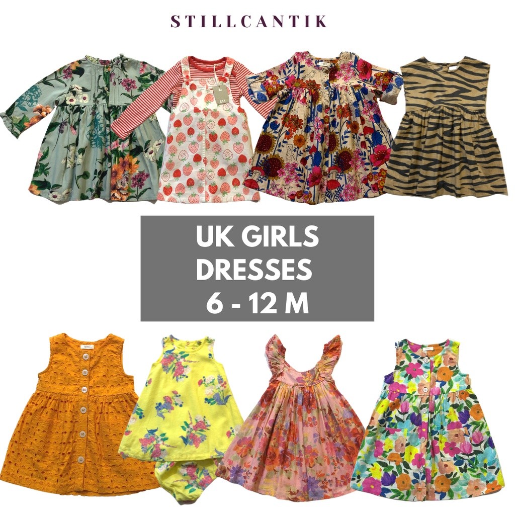 SB8 UK GIRL DRESS 6-12 MONTHS, NEXT TU KIDS, JOULES
